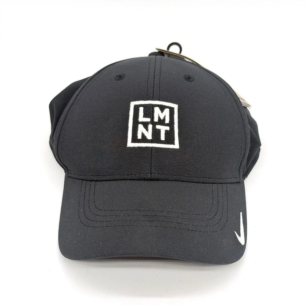 Nike LMNT Stay Salty Dri-FIT Golf Hat Black Adjustable Cap FB6447-010 M/L NEW